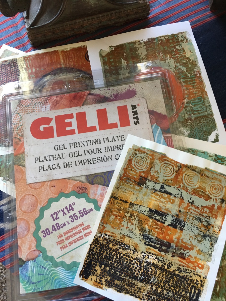 How to Make Gelli Prints - Hop-A-Long Studio